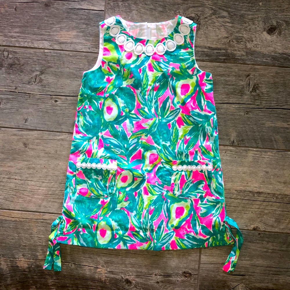 Lilly Pulitzer avacado dress